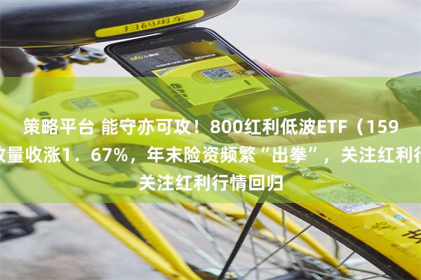 策略平台 能守亦可攻！800红利低波ETF（159355）放量收涨1．67%，年末险资频繁“出拳”，关注红利行情回归
