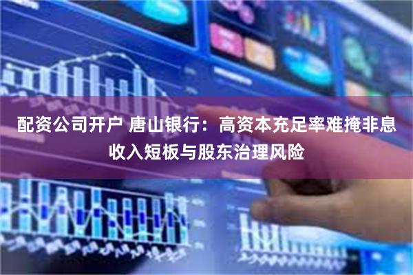 配资公司开户 唐山银行：高资本充足率难掩非息收入短板与股东治理风险
